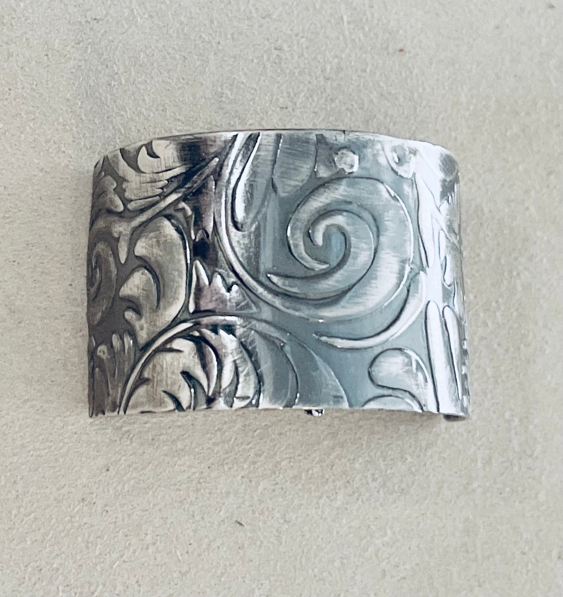 Sterling Silver Ponytail Cover