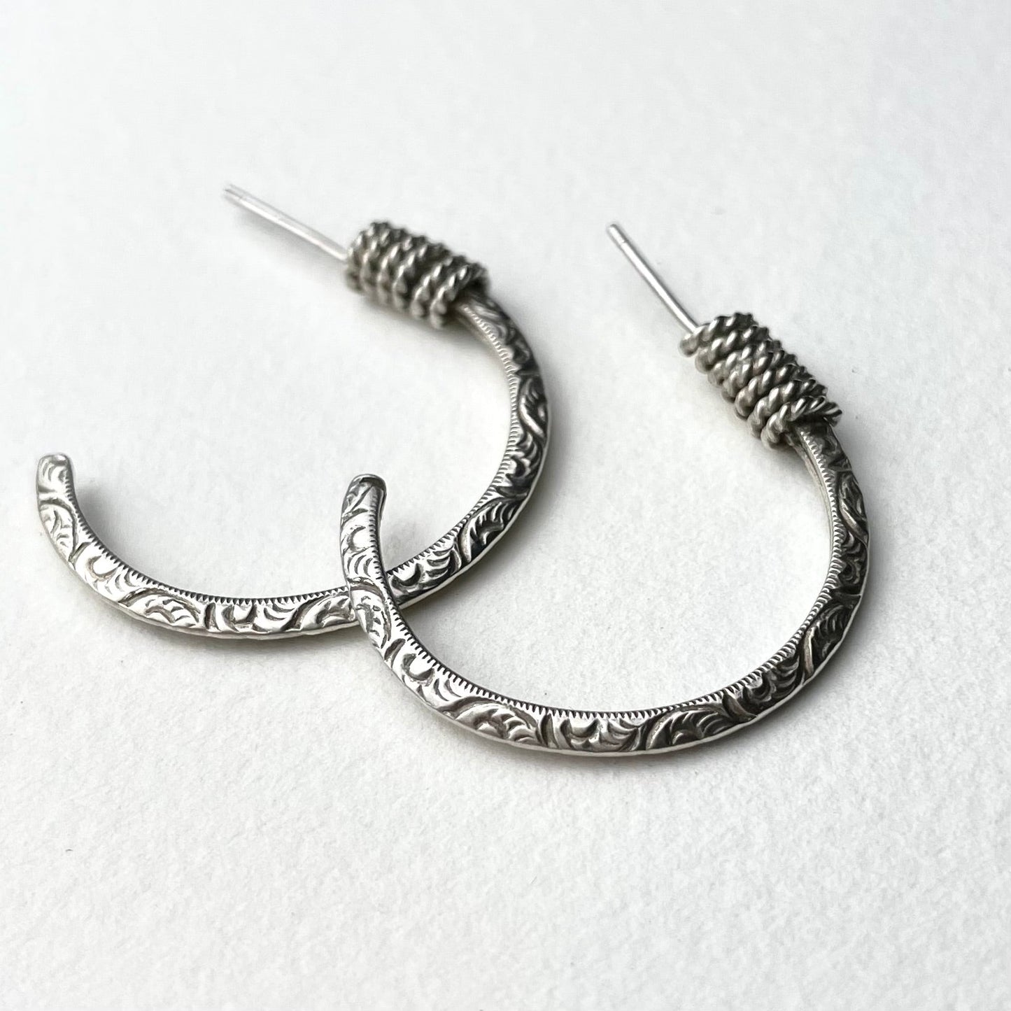 Western Hoop Earrings - A Little Texas Charm